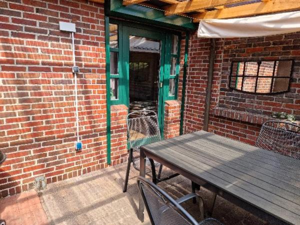 Kleiner Hookie In Hooksiel Mit Hund Villa Schillig Buitenkant foto
