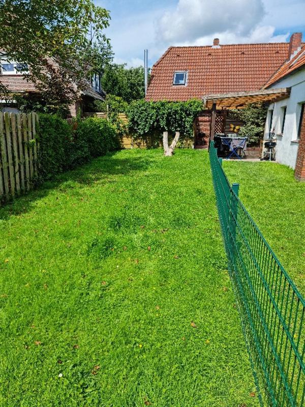 Kleiner Hookie In Hooksiel Mit Hund Villa Schillig Buitenkant foto